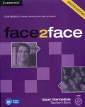Face2face Upper Intermediate, Teachers Book + DVD  - Second Edition