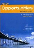 New Opportunities Pre-Intermediate, Students Book