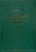 Rječnik bosanskog jezika tom 4 - od K do KOR