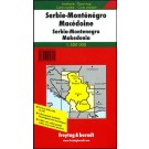 Auto karta Srbije, Crne Gore i Makedonije